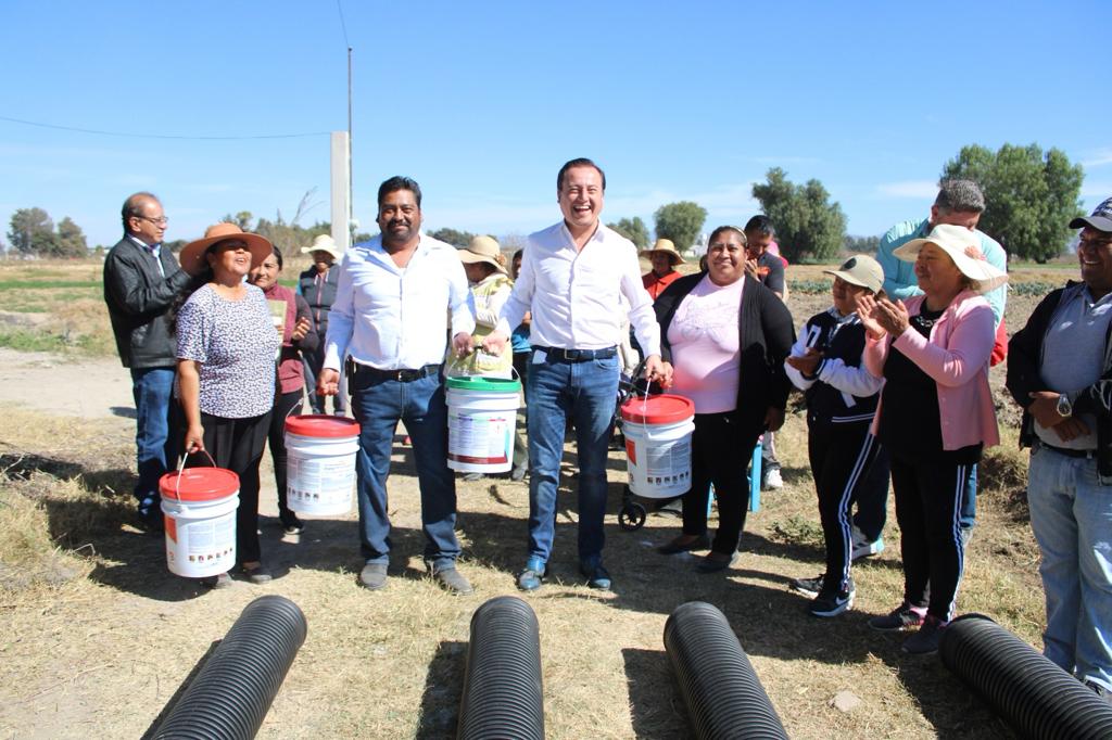 Nacho Mier Arranca Obra En La Puris Ma De Hidalgo En Linea Puebla