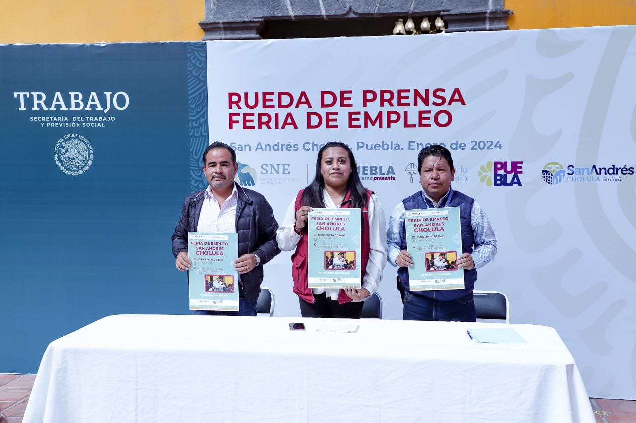 Presenta Ayuntamiento De San Andr S Cholula Primera Feria Del Empleo De